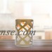Better Homes and Gardens Medium Gold Glass and Metal Ogee Pillar Holder   564167059